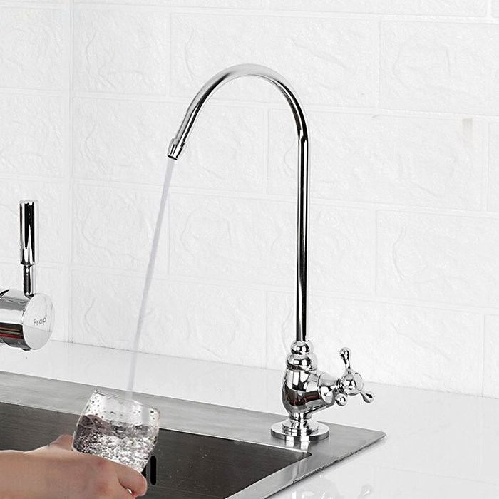 Кран Frap H52 F1052-9 для фильтра, хром