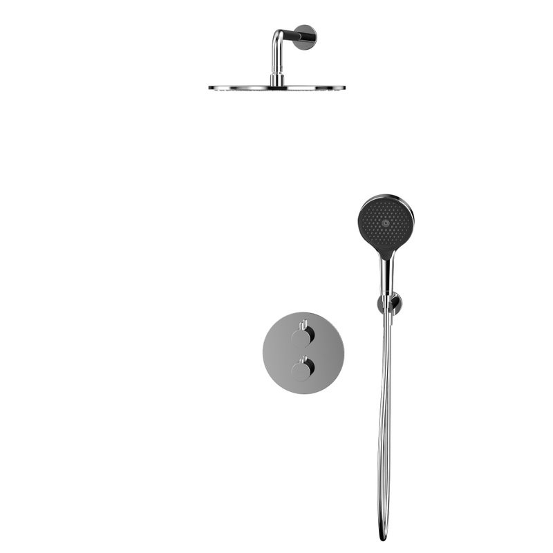 Душевой комплект WHITECROSS Y YSET08TOPCR С ВНУТРЕННЕЙ ЧАСТЬЮ, хром