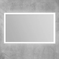Зеркало BelBagno SPC-GRT-1000-600-LED-BTN Зеркало BelBagno SPC-GRT-1000-600-LED-BTN