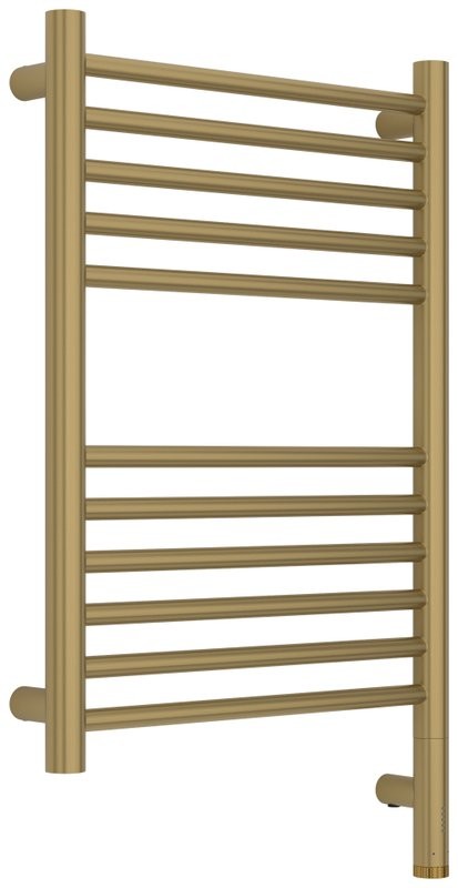 Полотенцесушитель электрический Сунержа Богема 3.1 32-6005-6040 70x45 см, подключение справа, золотой шелк, лесенка