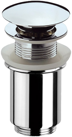 Донный клапан для раковины Remer 904CC114 без перелива, хром