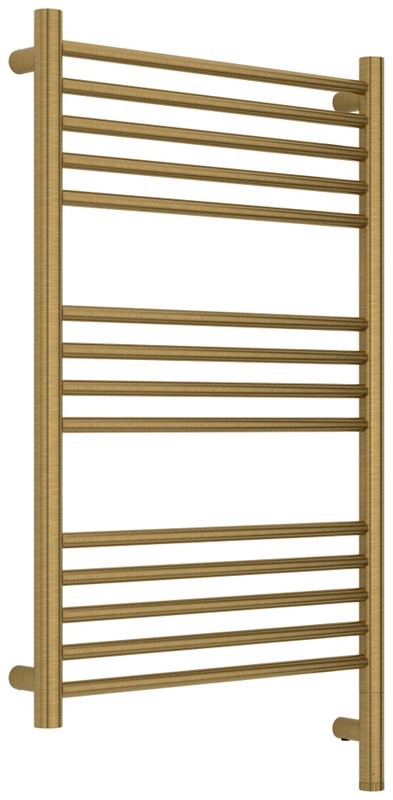 Полотенцесушитель электрический Сунержа Богема 3.1 051-6005-8050 90x55 см, подключение справа, состаренная латунь, лесенка