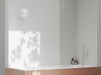 Термостатический смеситель встраиваемый Ravak Espirit ES 067.10WV.O3.RB07C С ВНУТРЕННЕЙ ЧАСТЬЮ, для ванны с душем, белый вельвет