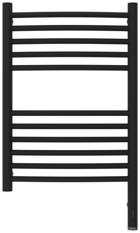 Полотенцесушитель электрический Сунержа Богема 3.1 15-6003-6040 70x45 см, подключение справа, темный титан муар, лесенка