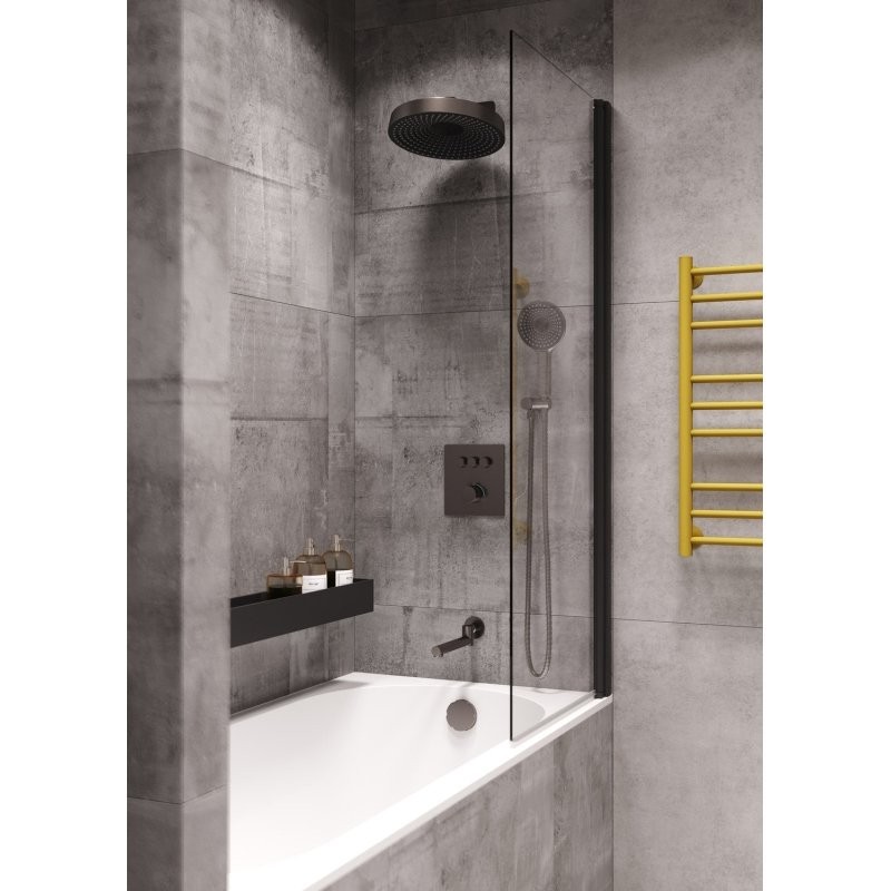 Душевая система встраиваемая с термостатом Bronze de Luxe OMG! 1011GM, графит