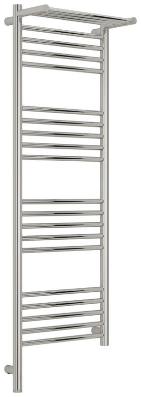 Полотенцесушитель электрический Сунержа Богема 3.1 00-6006-1240 130x45 см, подключение слева, без покрытия, лесенка, с полкой