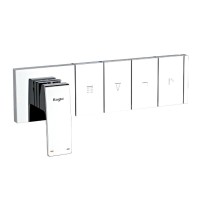 Встраиваемый смеситель для душа и ванны Raglo R02.274 С ВНУТРЕННЕЙ ЧАСТЬЮ, хром