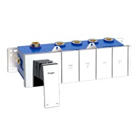 Встраиваемый смеситель для душа и ванны Raglo R02.274 С ВНУТРЕННЕЙ ЧАСТЬЮ, хром