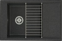 Мойка кухонная AQUATON Делия 78 графит