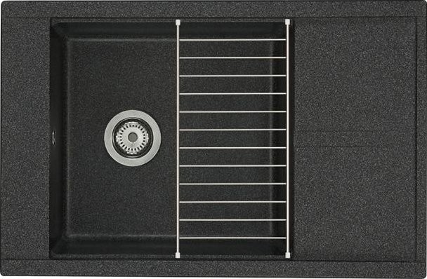 Мойка кухонная AQUATON Делия 78 графит