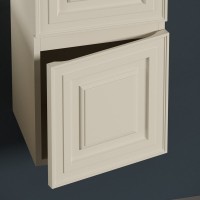 Шкаф пенал для ванной Sancos Very 35 R beige soft