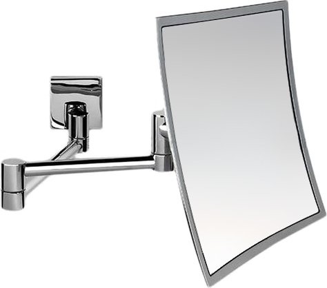 Косметическое зеркало Colombo Design Complementi B9754 без подсветки, телескопическое, поворотное, хром