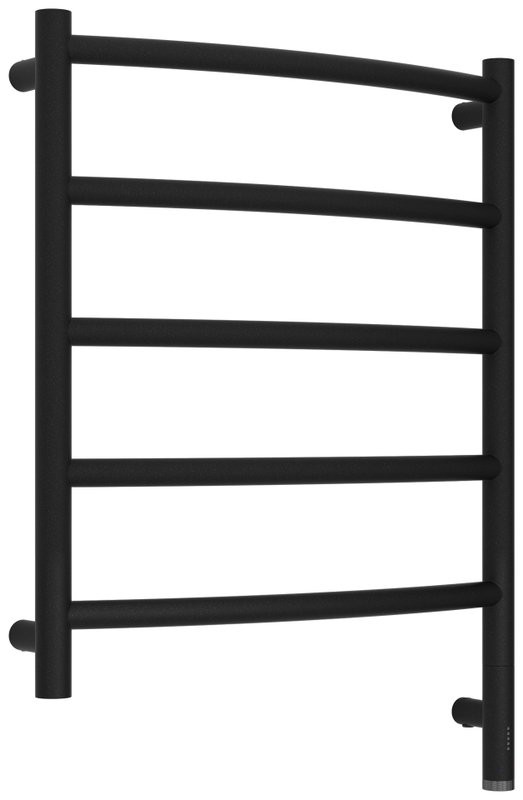 Полотенцесушитель электрический Сунержа Галант 3.1 15-6001-6050 70x55 см, подключение справа, темный титан муар, лесенка