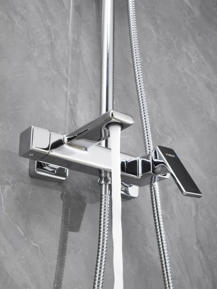 Душевая стойка Haiba HB24831 хром