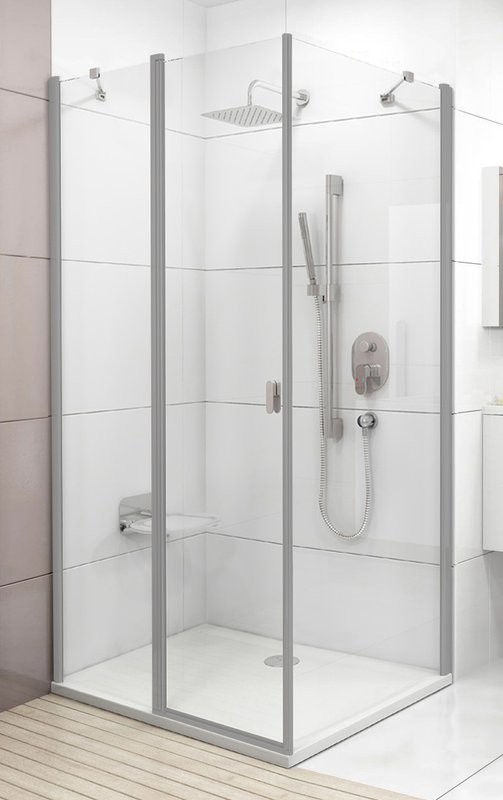 Душевой уголок Ravak Chrome CRV2-90+CPS-90 Transparent, профиль сатин
