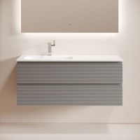 Тумба для ванной подвесная Sancos Folk левая 1195х445х500, FL120LES