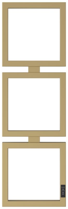 Полотенцесушитель электрический Сунержа Этюд E 32-0845-1030 105x35 см, подключение справа, золотой шелк