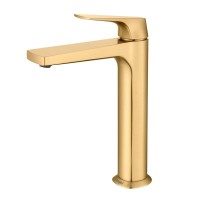 Смеситель для раковины Raglo R07.15.03 золотой сатин Смеситель для раковины Raglo R07.15.03 золотой сатин