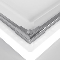 Душевой уголок Niagara Nova NG-6629-34 90x90, профиль хром, стекло прозрачное