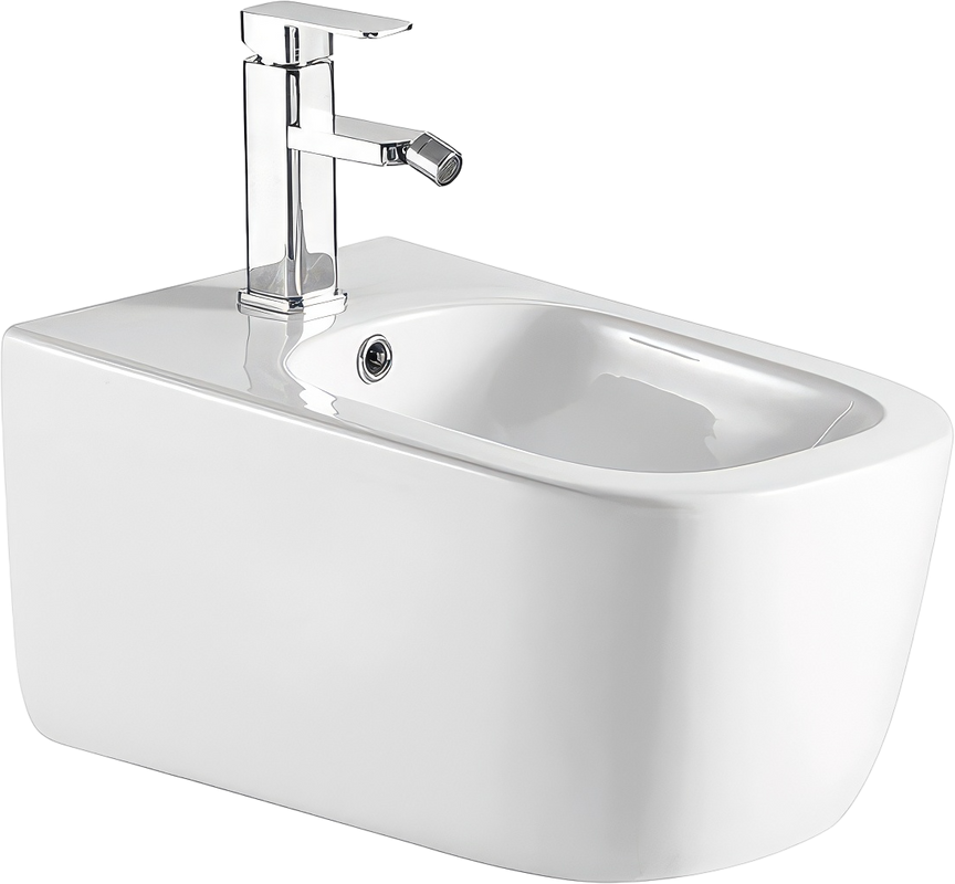 Биде подвесное AQUATEK Лугано AQ1002-00 белое