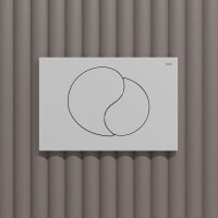 Кнопка смыва IDDIS Unifix UNI02MWi77 002, белая