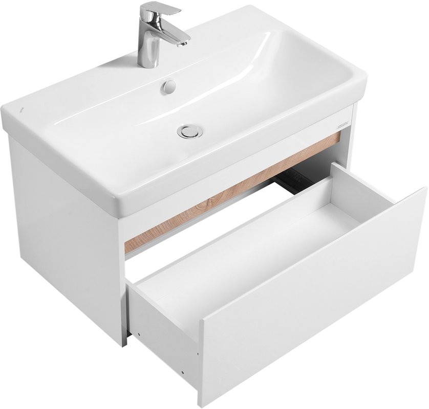 Мебель для ванной комнаты AQUATON Марти 80 раковина Адриана 80