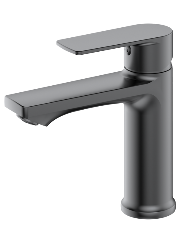 Смеситель для раковины Haiba HB10719-3 оружейная сталь