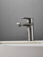 Смеситель для раковины Haiba HB10719-3 оружейная сталь Смеситель для раковины Haiba HB10719-3 оружейная сталь