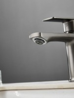 Смеситель для раковины Haiba HB10719-3 оружейная сталь Смеситель для раковины Haiba HB10719-3 оружейная сталь