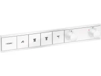 Термостатический смеситель встраиваемый Hansgrohe RainSelect 15382700 для душа, белый матовый