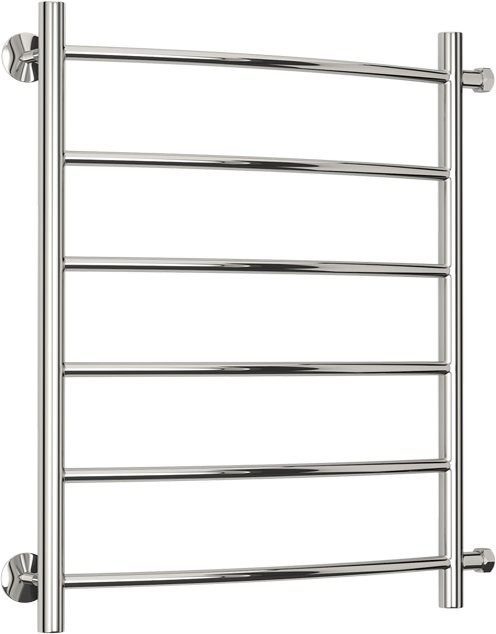 Полотенцесушитель водяной Стилье Версия-Б2 00612-6050 70x60 см, глянцевый хром, лесенка