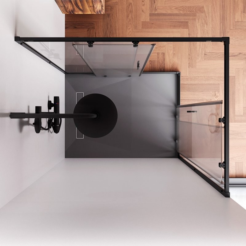 Душевой уголок AM.PM Gem W90G-403-120290-BT 120х90 см