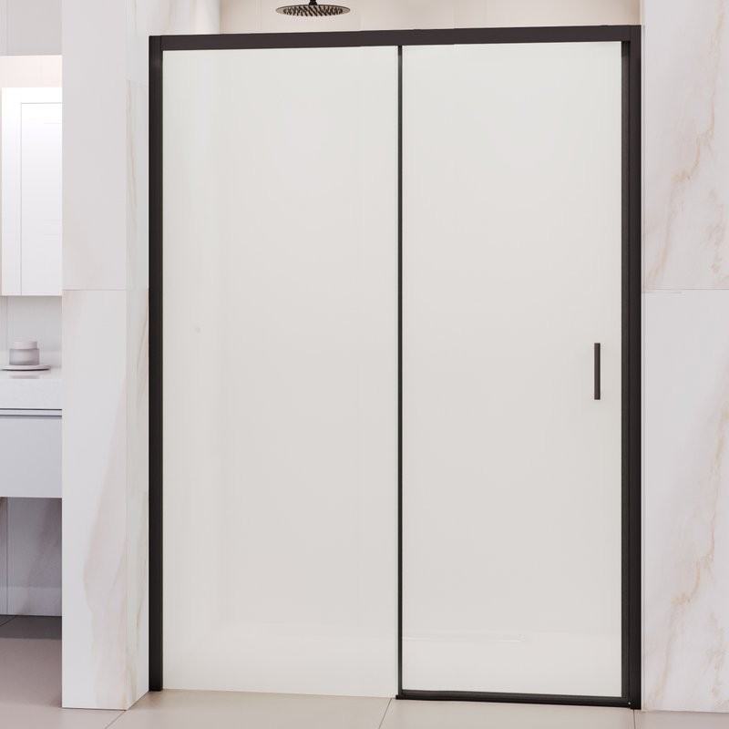 Душевая дверь в нишу RGW Passage PA-017-B 140х195, профиль черный