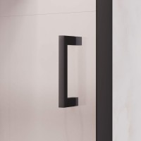 Душевая дверь в нишу RGW Passage PA-017-B 140х195, профиль черный