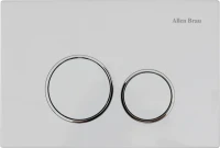 Кнопка смыва Allen Brau Priority 9.20001.20 белая глянец