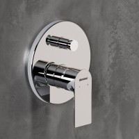 Встраиваемый смеситель для душа и ванны Damixa Apollo 477100000 С ВНУТРЕННЕЙ ЧАСТЬЮ, хром