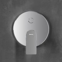 Встраиваемый смеситель для душа и ванны Damixa Apollo 477100000 С ВНУТРЕННЕЙ ЧАСТЬЮ, хром