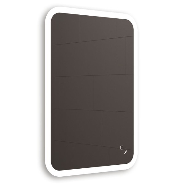 Зеркало MIXLINE "Колорит" ЭКОНОМ 500*600 (ШВ) сенсорный выкл, светодиодная подсветка, универс.крепеж