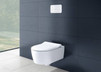 Унитаз подвесной Villeroy & Boch Avento 5656RS01 альпийский белый, безободковый