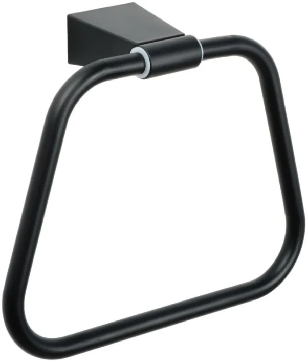 Полотенцедержатель Fixsen Trend FX-97811 черный, кольцо