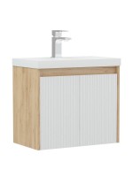 Мебель для ванной комнаты Corozo Блисс 60 подвесная, дуб крафт