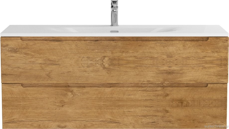 Тумба с раковиной BelBagno Etna 120 rovere nature, раковина BB-8099-120