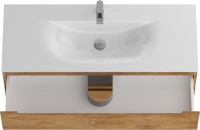Тумба с раковиной BelBagno Etna 120 rovere nature, раковина BB-8099-120