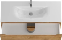 Тумба с раковиной BelBagno Etna 120 rovere nature, раковина BB-8099-120