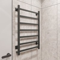 Полотенцесушитель электрический EWRIKA Пенелопа КВ7 80х50, графит