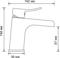 Смеситель для раковины Wasserkraft Aller 1069 Смеситель для раковины Wasserkraft Aller 1069