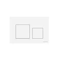 Кнопка смыва Ceramicanova Balance Square CN12-002W глянцевый белый