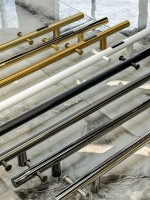 Полотенцесушитель электрический Boheme Uno 726-MG 150x12, matt gold