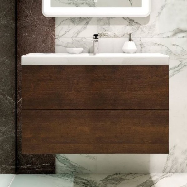 Тумба под раковину Art&Max Verona-Push 90 дуб баррик