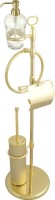 Стойка Migliore Fortuna со стеклянным дозатором, золото